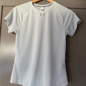 Under Armour Women's Light Gray Short Sleeve Tee
